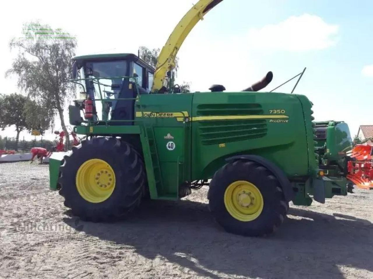 John Deere 7350 ohne vorsatz - Cosechadora de forraje: foto 5 John Deere 7350 ohne vorsatz - Cosechadora de forraje: foto 5