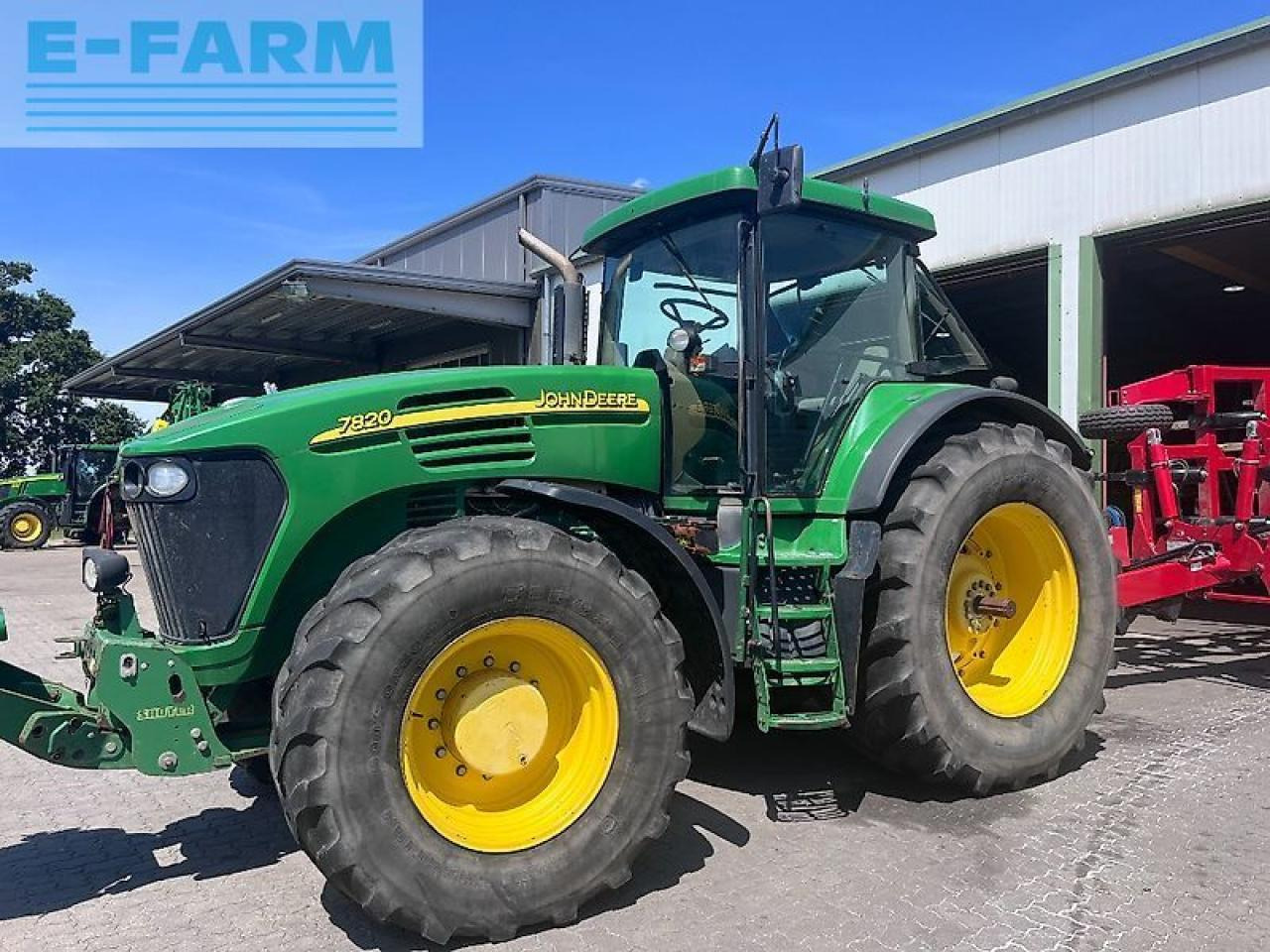 John Deere 7820 allrad traktor - Tractor: foto 1 John Deere 7820 allrad traktor - Tractor: foto 1