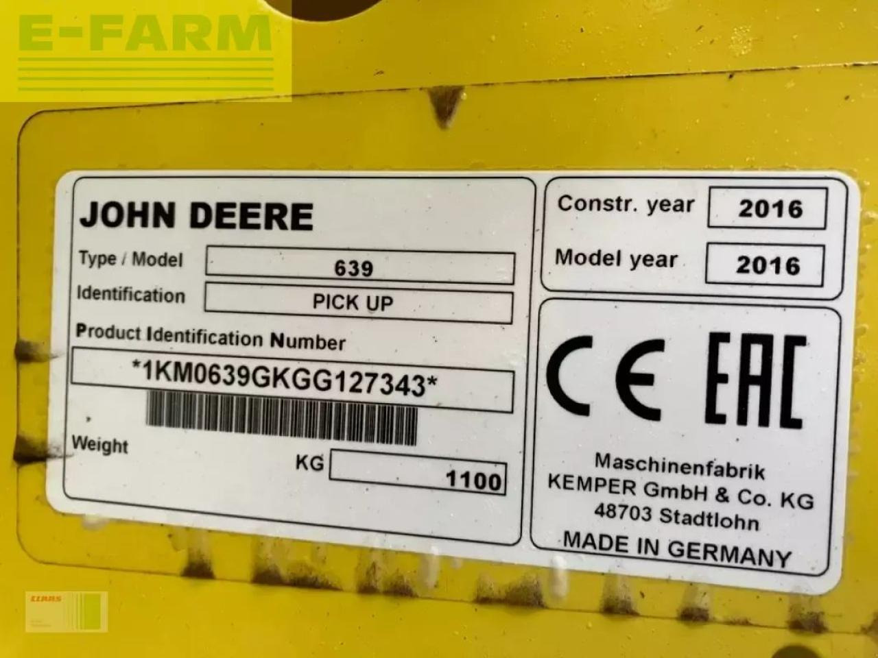 John Deere 8300i - Cosechadora de forraje: foto 4 John Deere 8300i - Cosechadora de forraje: foto 4