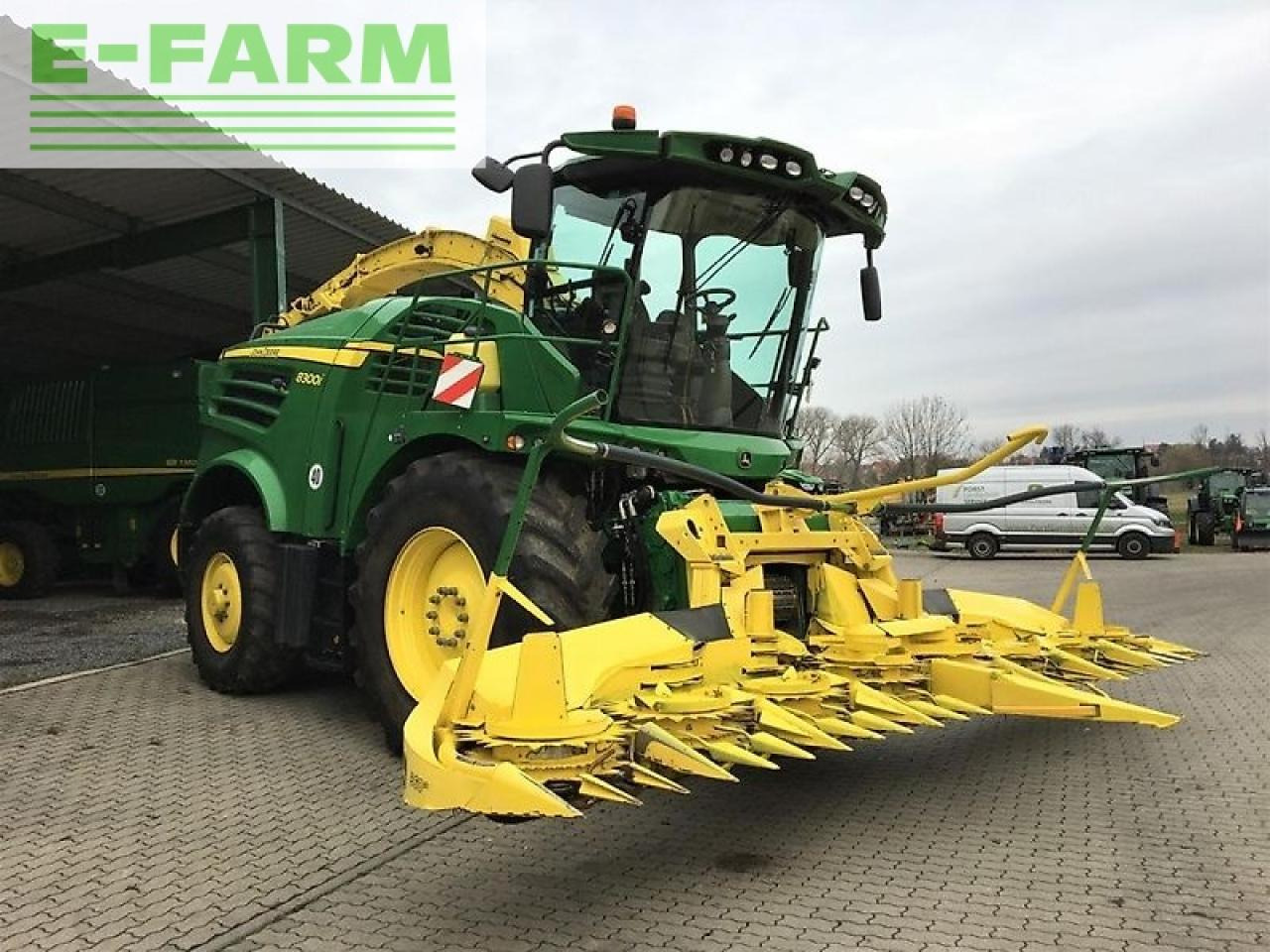 John Deere 8300i mit kemper 360+ & 639 pickup - Cosechadora de forraje: foto 2 John Deere 8300i mit kemper 360+ & 639 pickup - Cosechadora de forraje: foto 2