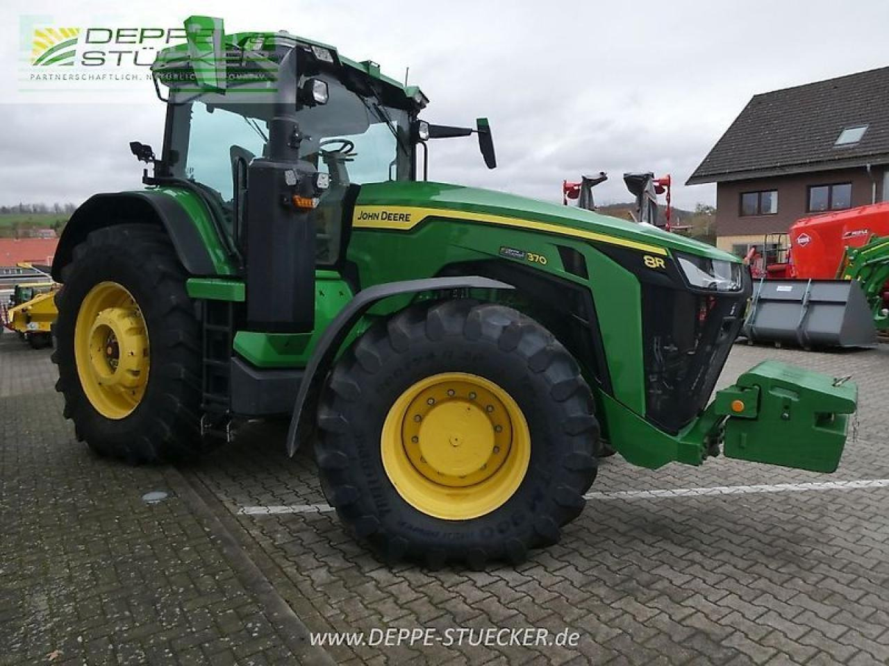 John Deere 8r370 autotrac - Tractor: foto 4 John Deere 8r370 autotrac - Tractor: foto 4