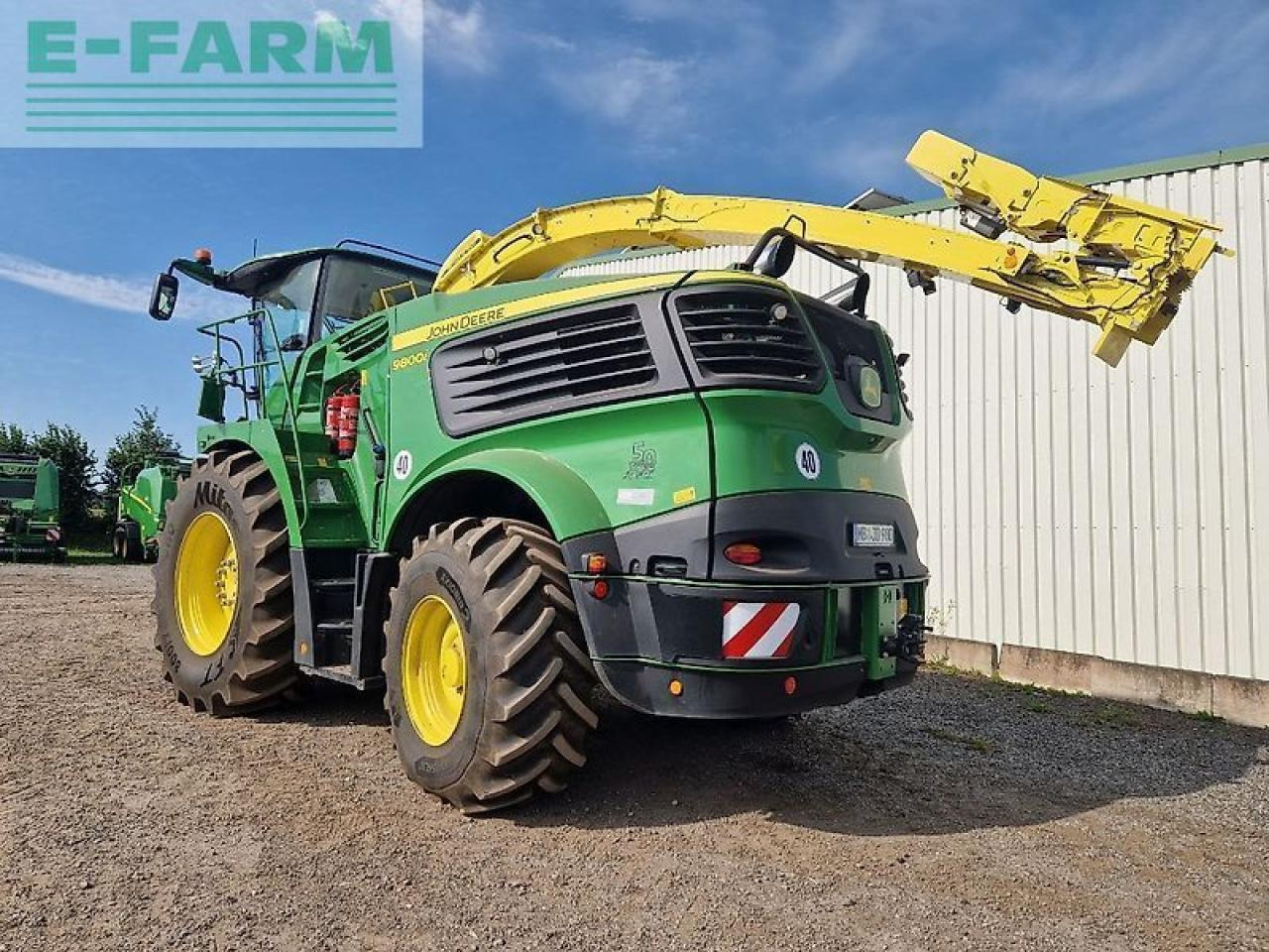 John Deere 9800 + kemper 490 plus - Cosechadora de forraje: foto 4 John Deere 9800 + kemper 490 plus - Cosechadora de forraje: foto 4