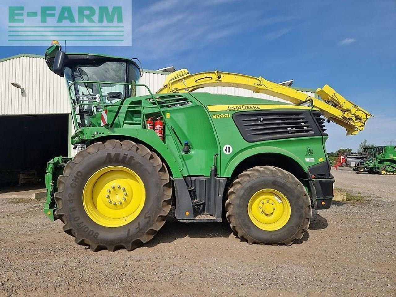 John Deere 9800 + kemper 490 plus - Cosechadora de forraje: foto 3 John Deere 9800 + kemper 490 plus - Cosechadora de forraje: foto 3