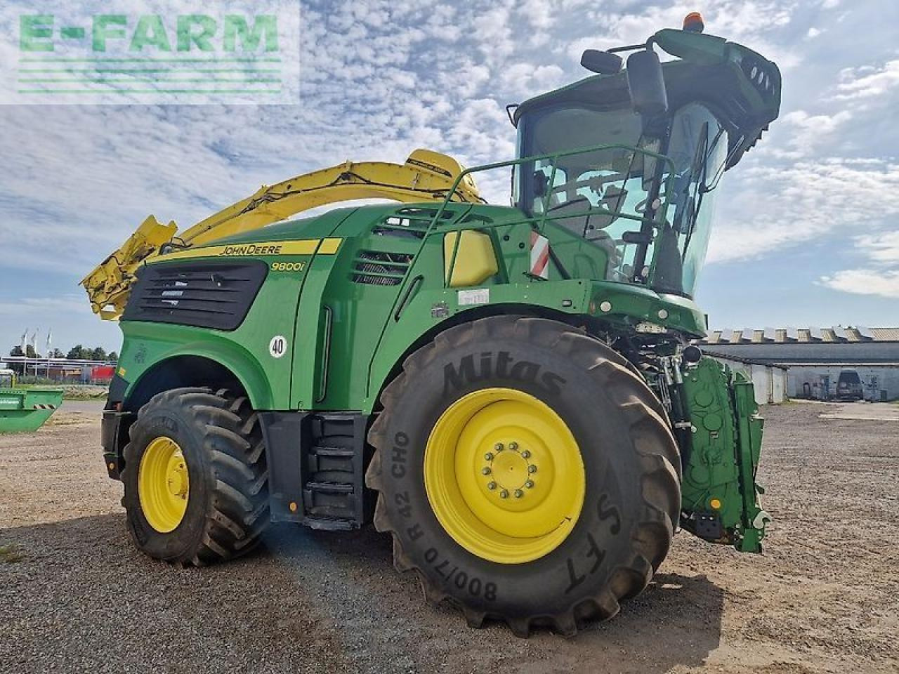 John Deere 9800 + kemper 490 plus - Cosechadora de forraje: foto 1 John Deere 9800 + kemper 490 plus - Cosechadora de forraje: foto 1