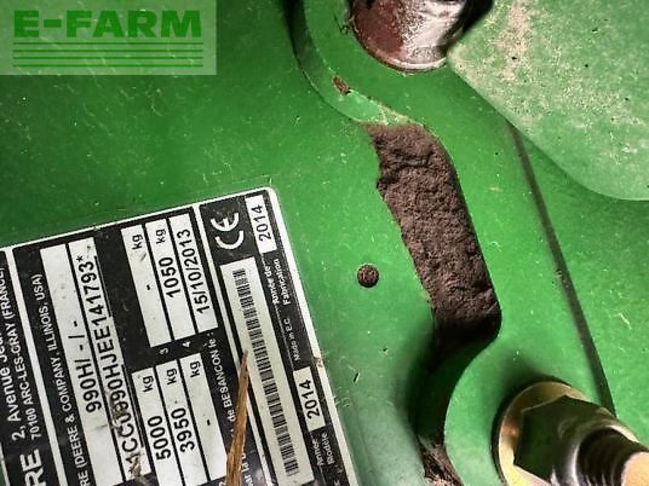 John Deere 990 hc - Empacadora de pacas cuadradas: foto 2 John Deere 990 hc - Empacadora de pacas cuadradas: foto 2