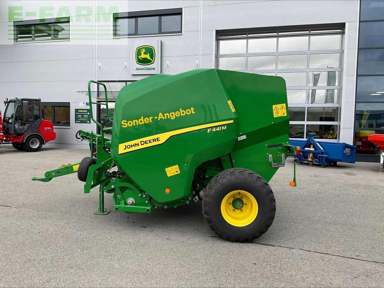 John Deere F 441 M Rundballenpresse - Empacadora de pacas cuadradas: foto 2 John Deere F 441 M Rundballenpresse - Empacadora de pacas cuadradas: foto 2