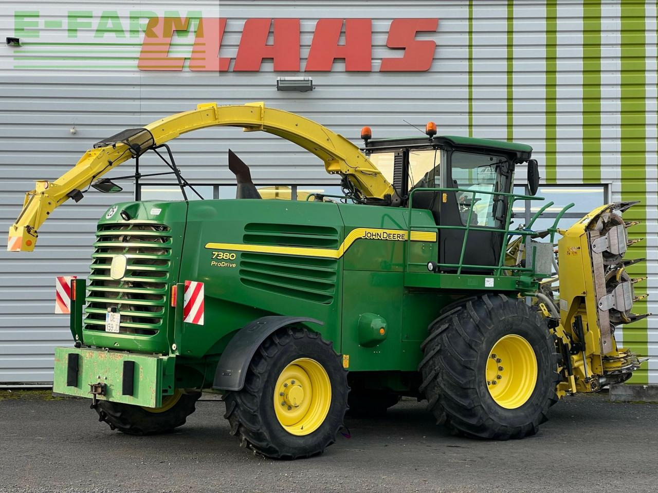 John Deere ensileuse j-d 7380 - Cosechadora de forraje: foto 3 John Deere ensileuse j-d 7380 - Cosechadora de forraje: foto 3