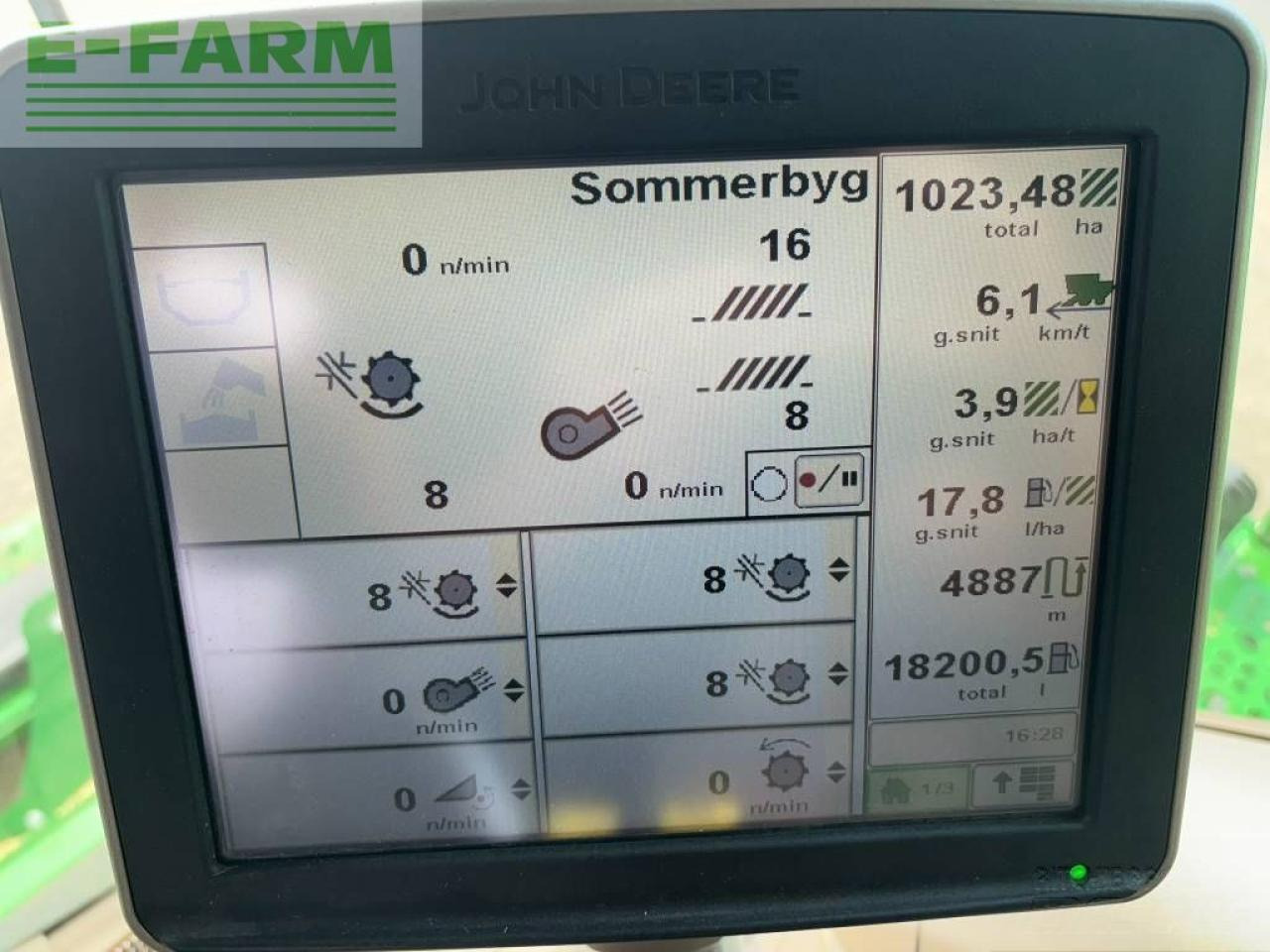 Cosechadora de granos John Deere t 660 i 4wd: foto 14 Cosechadora de granos John Deere t 660 i 4wd: foto 14