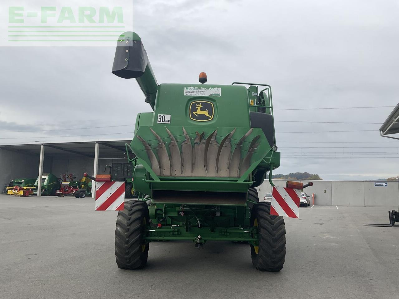 Cosechadora de granos John Deere t560hm: foto 10