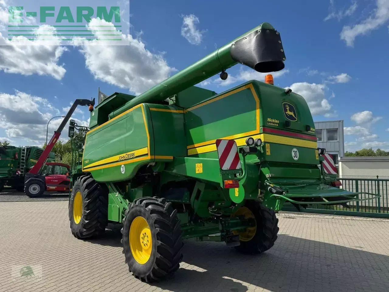 Cosechadora de granos John Deere t560i hm: foto 7