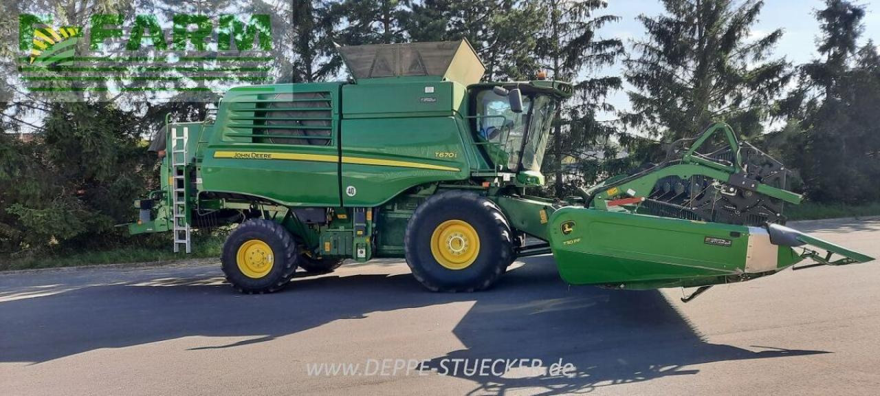 John Deere t670 - Cosechadora de granos: foto 1 John Deere t670 - Cosechadora de granos: foto 1