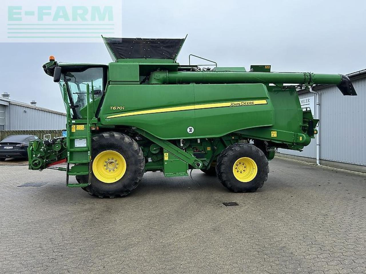 Cosechadora de granos John Deere t670: foto 11