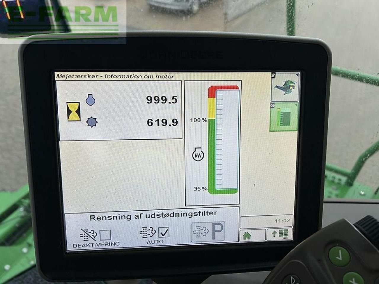 Cosechadora de granos John Deere t670: foto 6