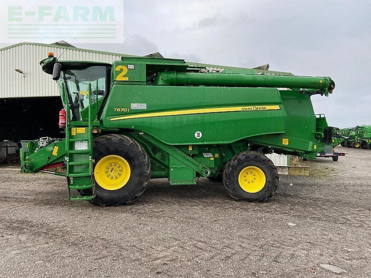 John Deere t670 my20 - Cosechadora de granos: foto 5 John Deere t670 my20 - Cosechadora de granos: foto 5