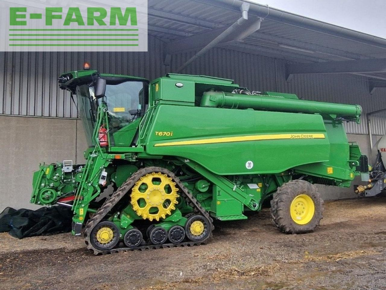 John Deere t670 raupe - Cosechadora de granos: foto 2 John Deere t670 raupe - Cosechadora de granos: foto 2