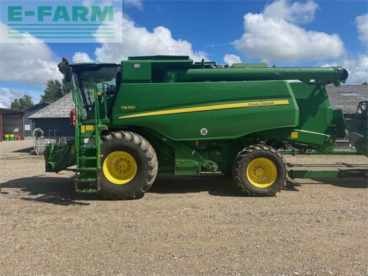 John Deere t670i - Cosechadora de granos: foto 2 John Deere t670i - Cosechadora de granos: foto 2