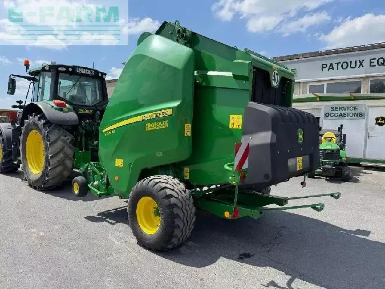John Deere v461m - Empacadora de pacas cuadradas: foto 2 John Deere v461m - Empacadora de pacas cuadradas: foto 2