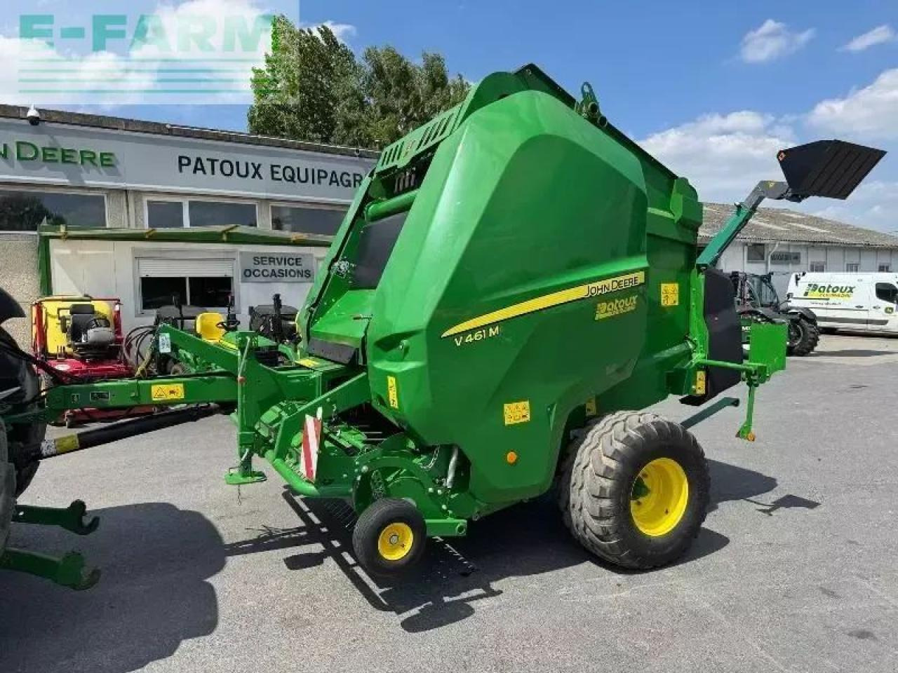 John Deere v461m - Empacadora de pacas cuadradas: foto 1 John Deere v461m - Empacadora de pacas cuadradas: foto 1