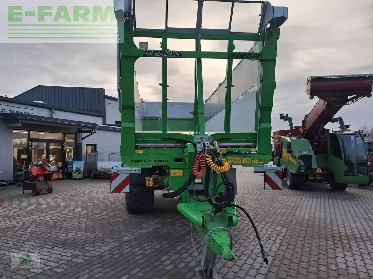 Joskin drakkar 7600/33d180 - Remolque volquete agrícola: foto 2 Joskin drakkar 7600/33d180 - Remolque volquete agrícola: foto 2