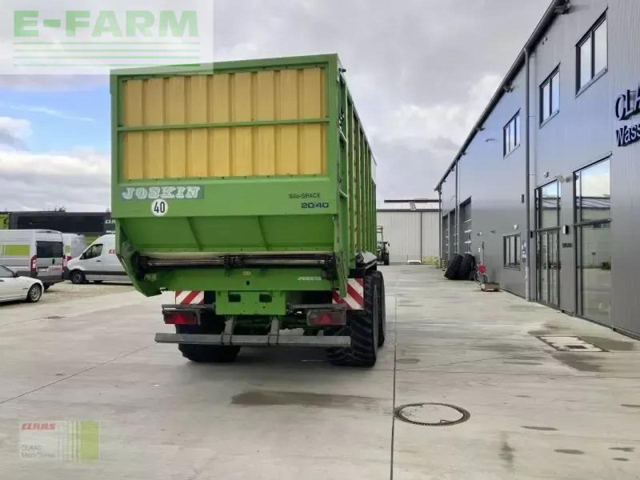 Remolque volquete agrícola Joskin silospace 20/40: foto 6