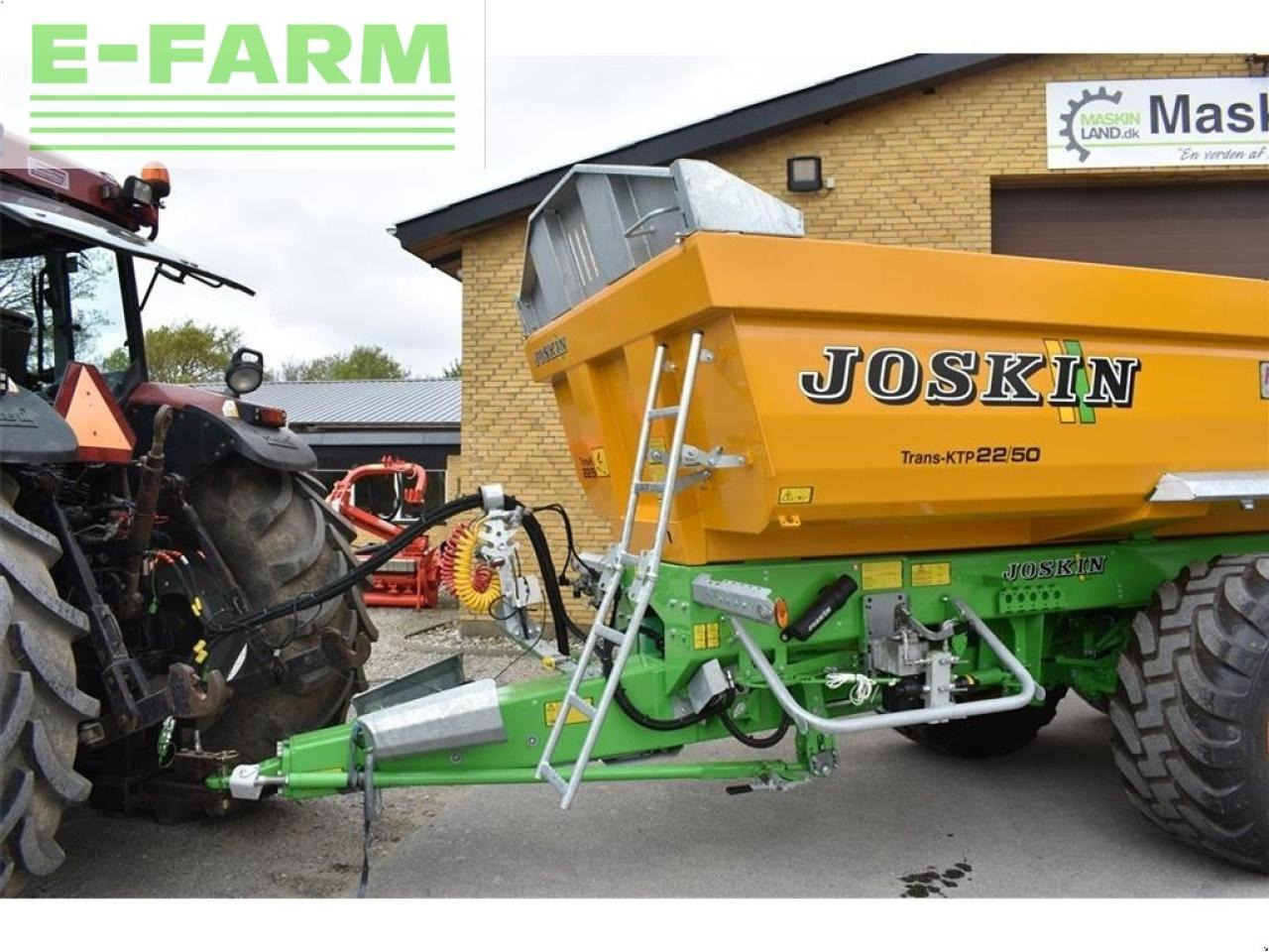 Joskin trans - ktp 22/50 6mm hardox - Remolque volquete agrícola: foto 5 Joskin trans - ktp 22/50 6mm hardox - Remolque volquete agrícola: foto 5