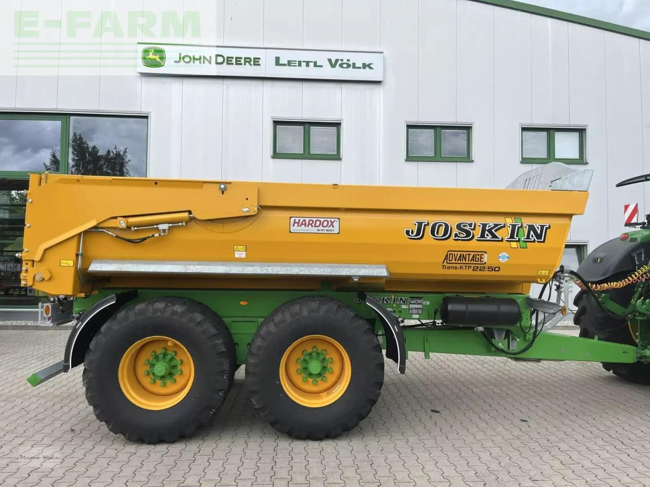 Joskin trans-ktp 22-50 hardox - Remolque volquete agrícola: foto 4 Joskin trans-ktp 22-50 hardox - Remolque volquete agrícola: foto 4