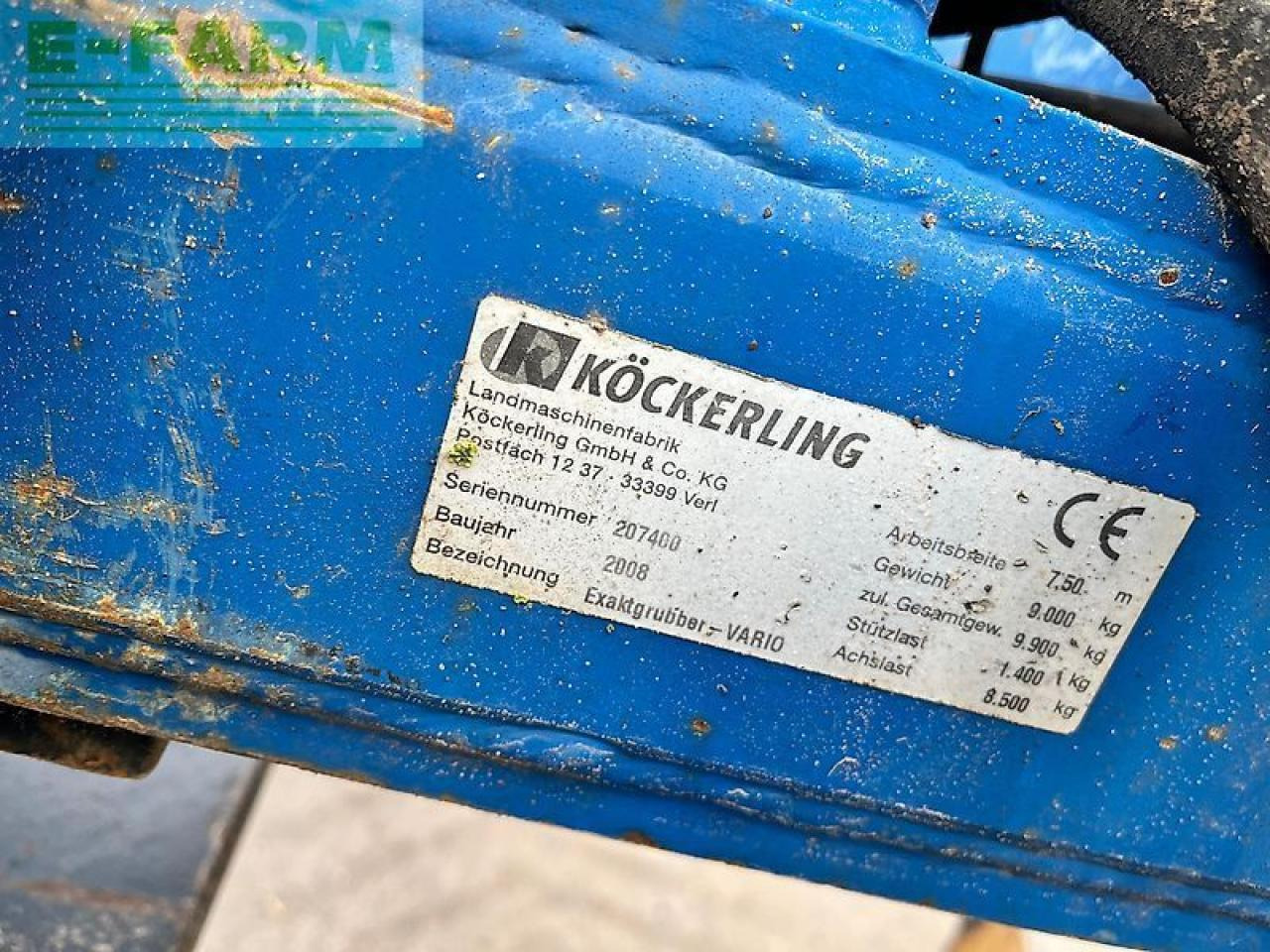 Köckerling vario 750 - Cultivador: foto 4 Köckerling vario 750 - Cultivador: foto 4