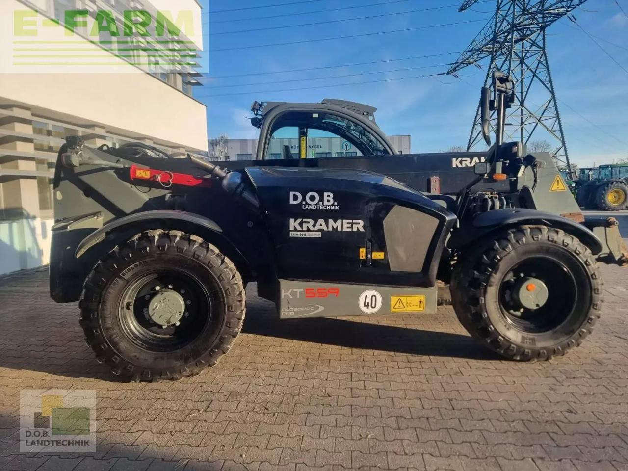 Kramer kt 559 kt559 - Manipulador telescópico: foto 3 Kramer kt 559 kt559 - Manipulador telescópico: foto 3