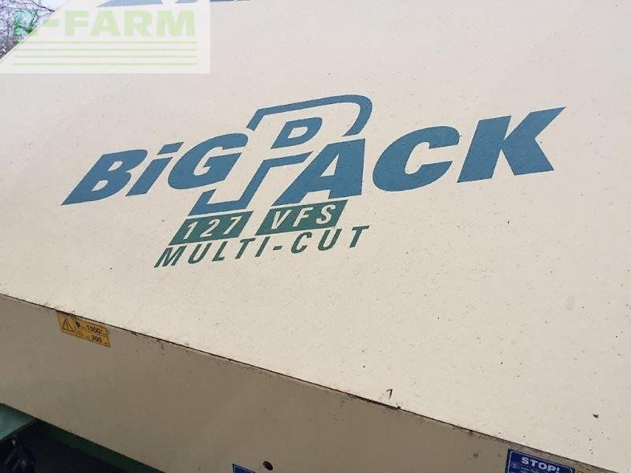 Krone 127 vfs multi cut - Empacadora de pacas cuadradas: foto 3 Krone 127 vfs multi cut - Empacadora de pacas cuadradas: foto 3