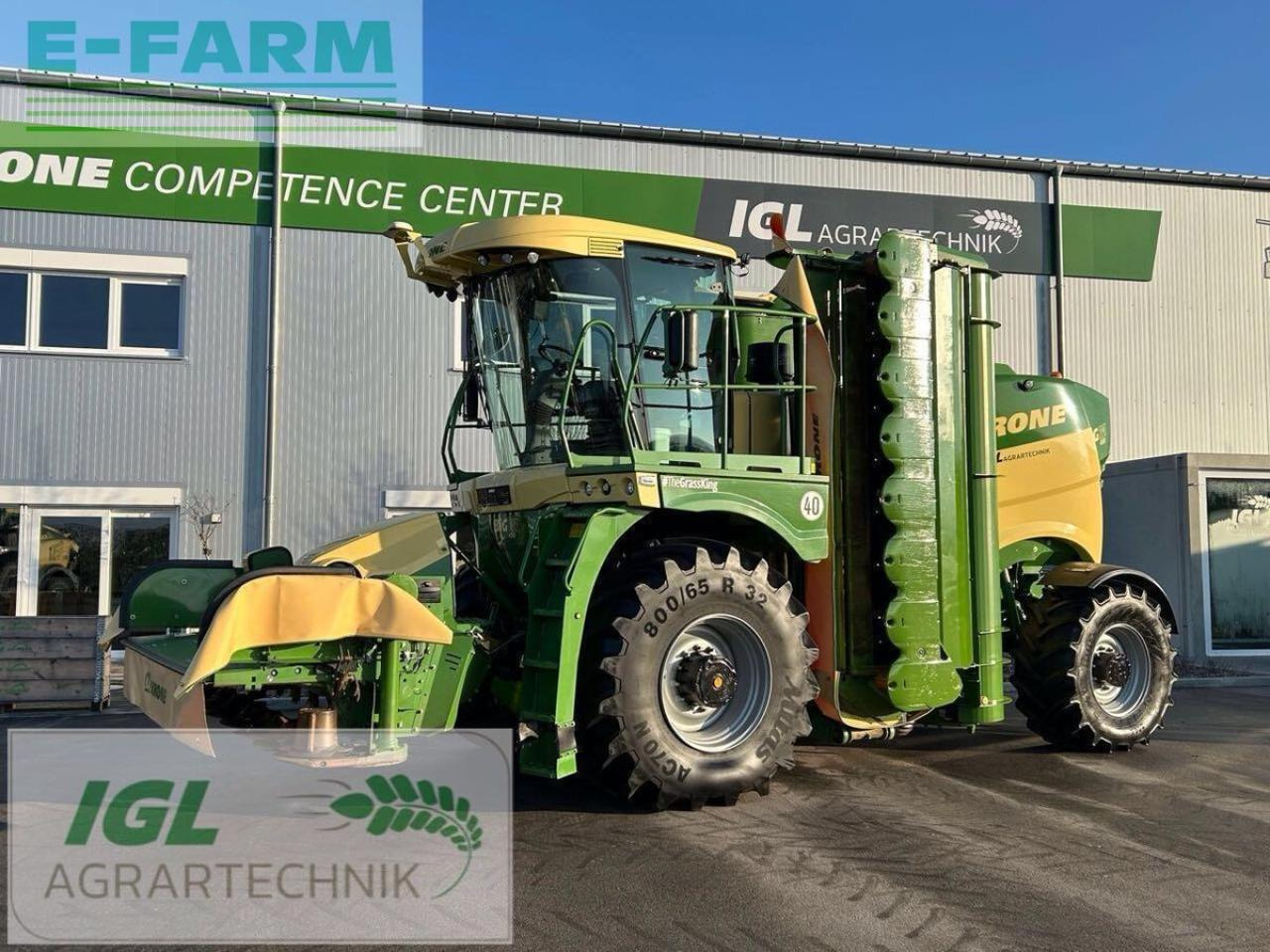 Krone big m 450 cv (stufe v) (bm105-24) - Segadora: foto 2 Krone big m 450 cv (stufe v) (bm105-24) - Segadora: foto 2