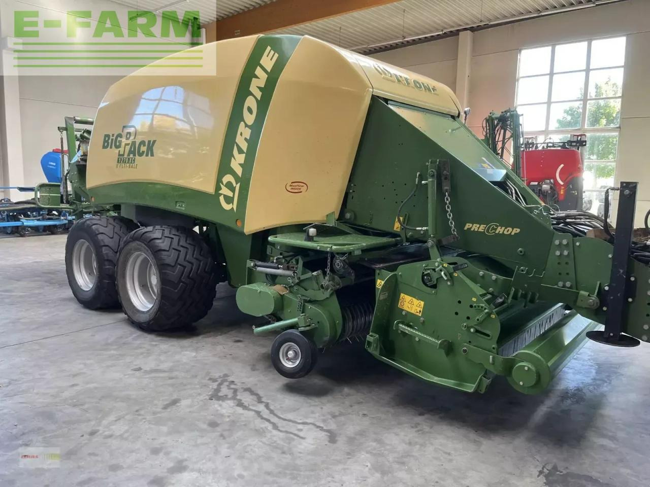 Krone big pack 1270 xc mit pre chop hächsler - Empacadora de pacas cuadradas: foto 5 Krone big pack 1270 xc mit pre chop hächsler - Empacadora de pacas cuadradas: foto 5