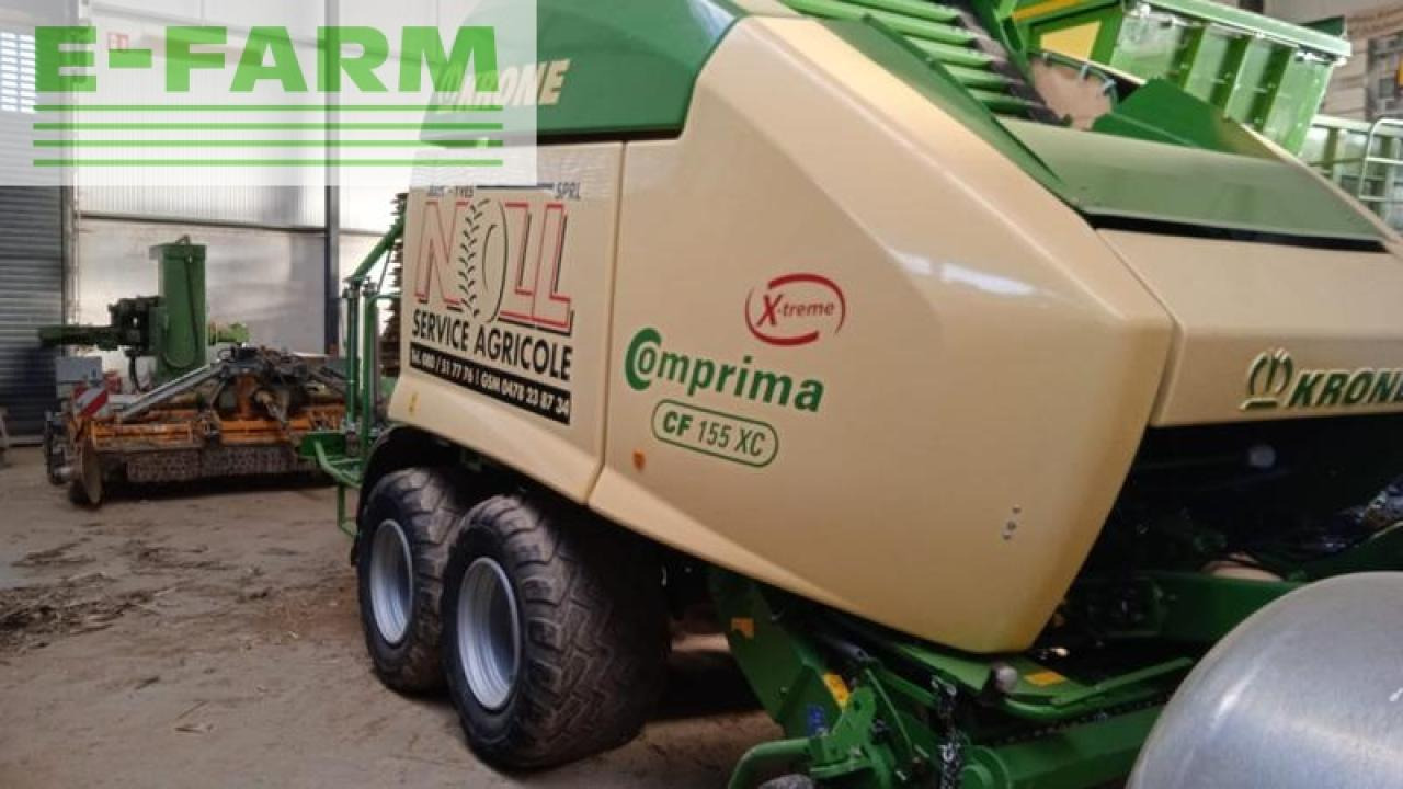 Krone cf 155xc comprima x-treme rollboden neu - Empacadora de pacas cuadradas: foto 1 Krone cf 155xc comprima x-treme rollboden neu - Empacadora de pacas cuadradas: foto 1
