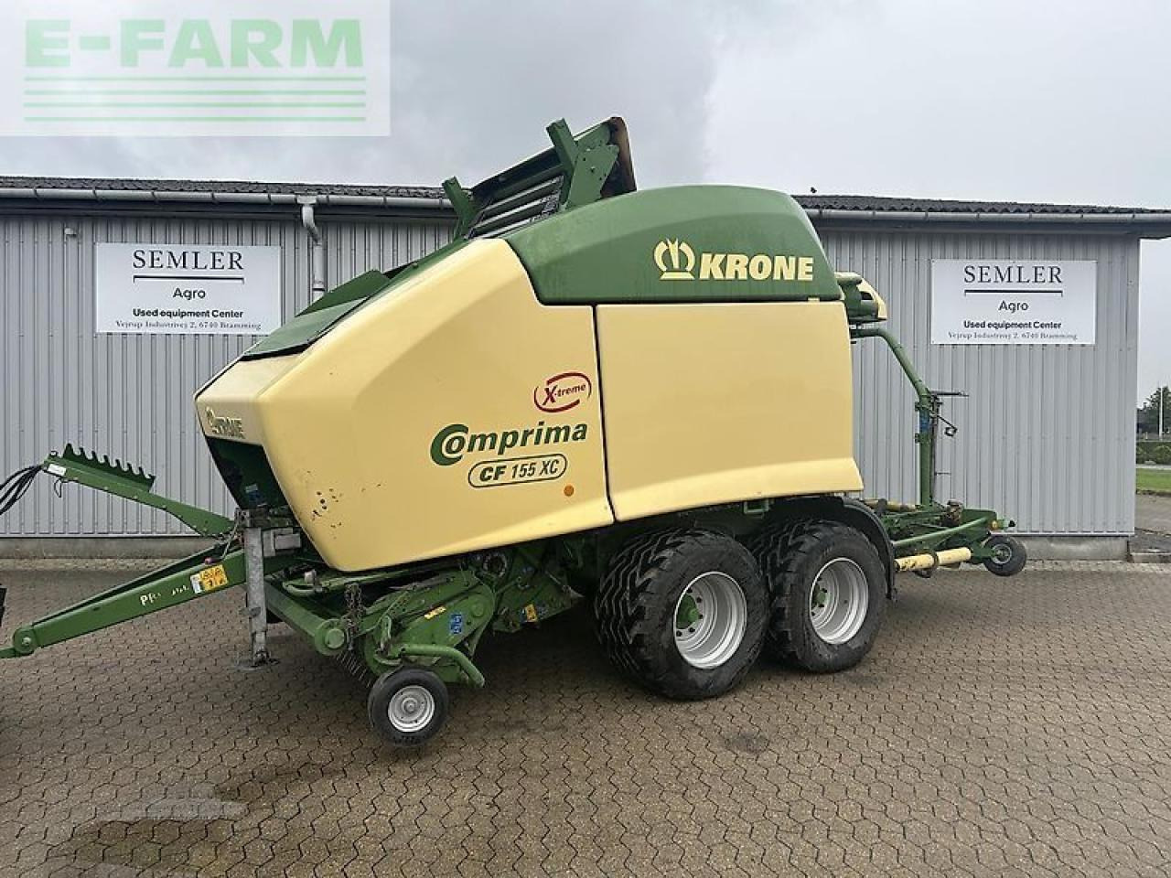 Krone cf155 xc extreme - Empacadora de pacas cuadradas: foto 1 Krone cf155 xc extreme - Empacadora de pacas cuadradas: foto 1