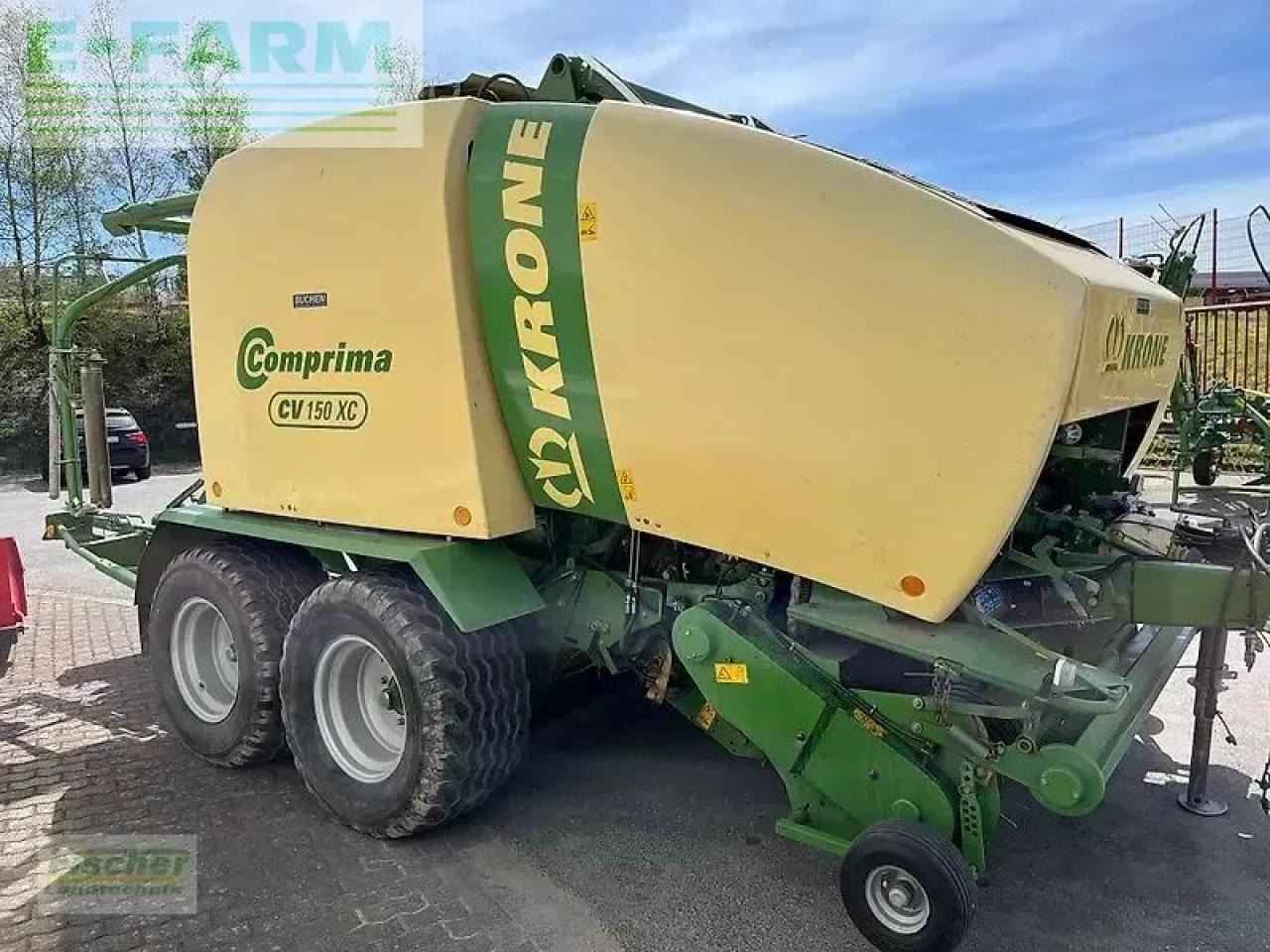 Krone comprima cv 150 xc-17 messer - Empacadora de pacas cuadradas: foto 3 Krone comprima cv 150 xc-17 messer - Empacadora de pacas cuadradas: foto 3