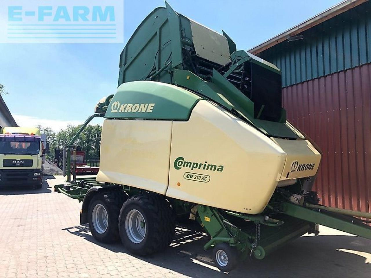 Krone comprima cv 210 - Empacadora de pacas cuadradas: foto 2 Krone comprima cv 210 - Empacadora de pacas cuadradas: foto 2