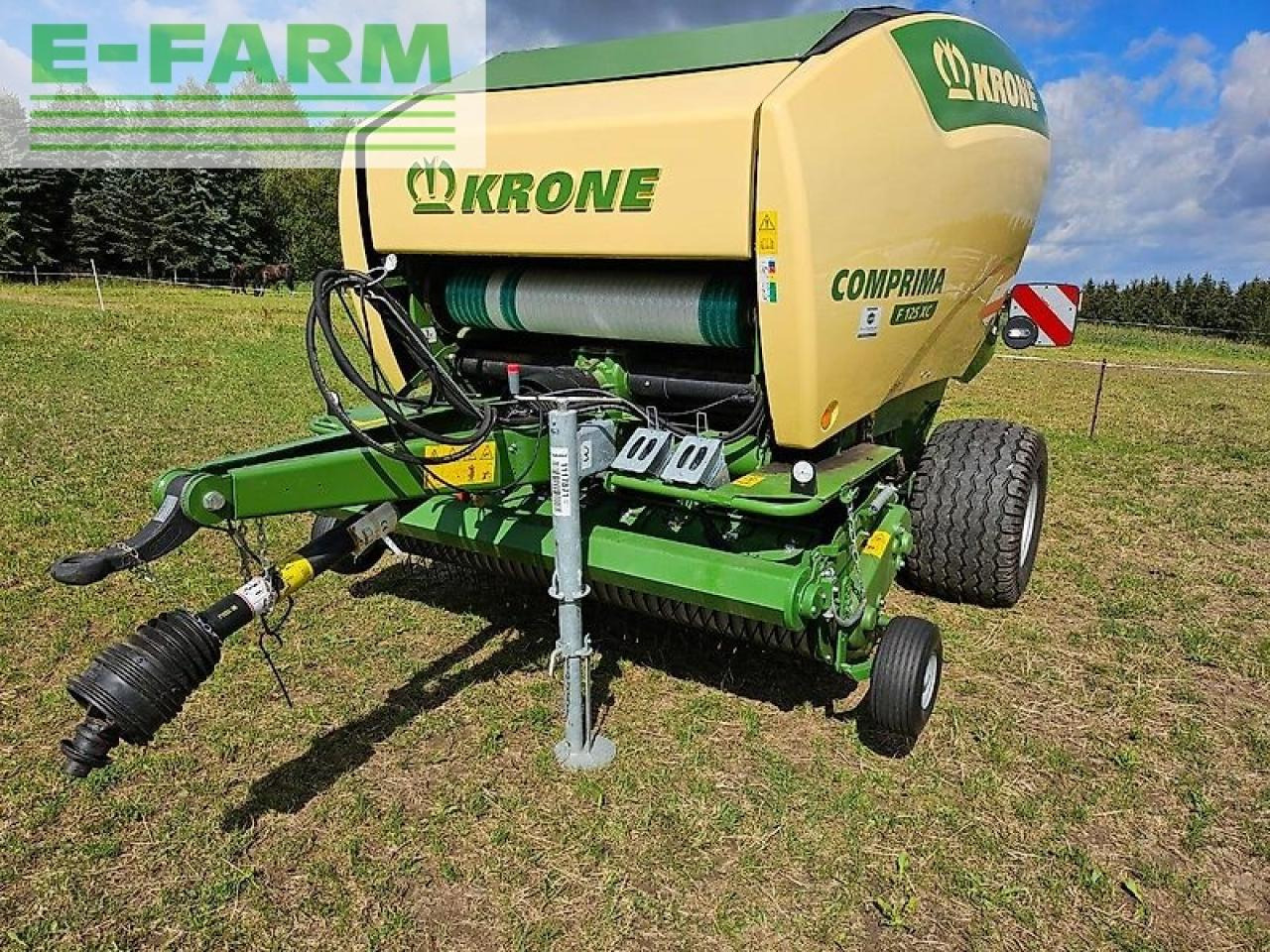 Krone comprima f 125 xc - Empacadora de pacas cuadradas: foto 4 Krone comprima f 125 xc - Empacadora de pacas cuadradas: foto 4