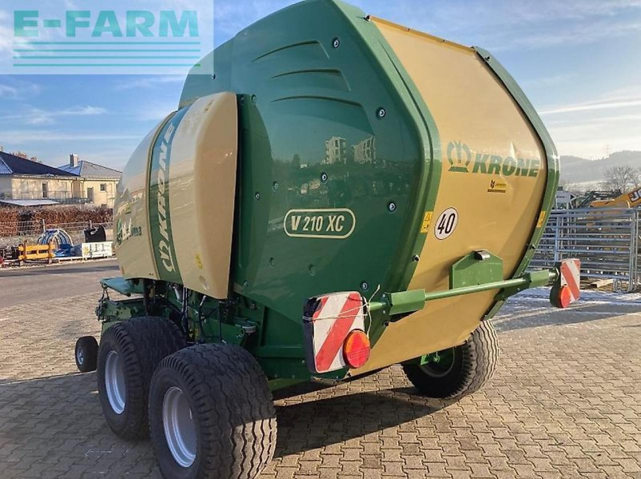 Krone comprima v 210 xc - Empacadora de pacas cuadradas: foto 3 Krone comprima v 210 xc - Empacadora de pacas cuadradas: foto 3