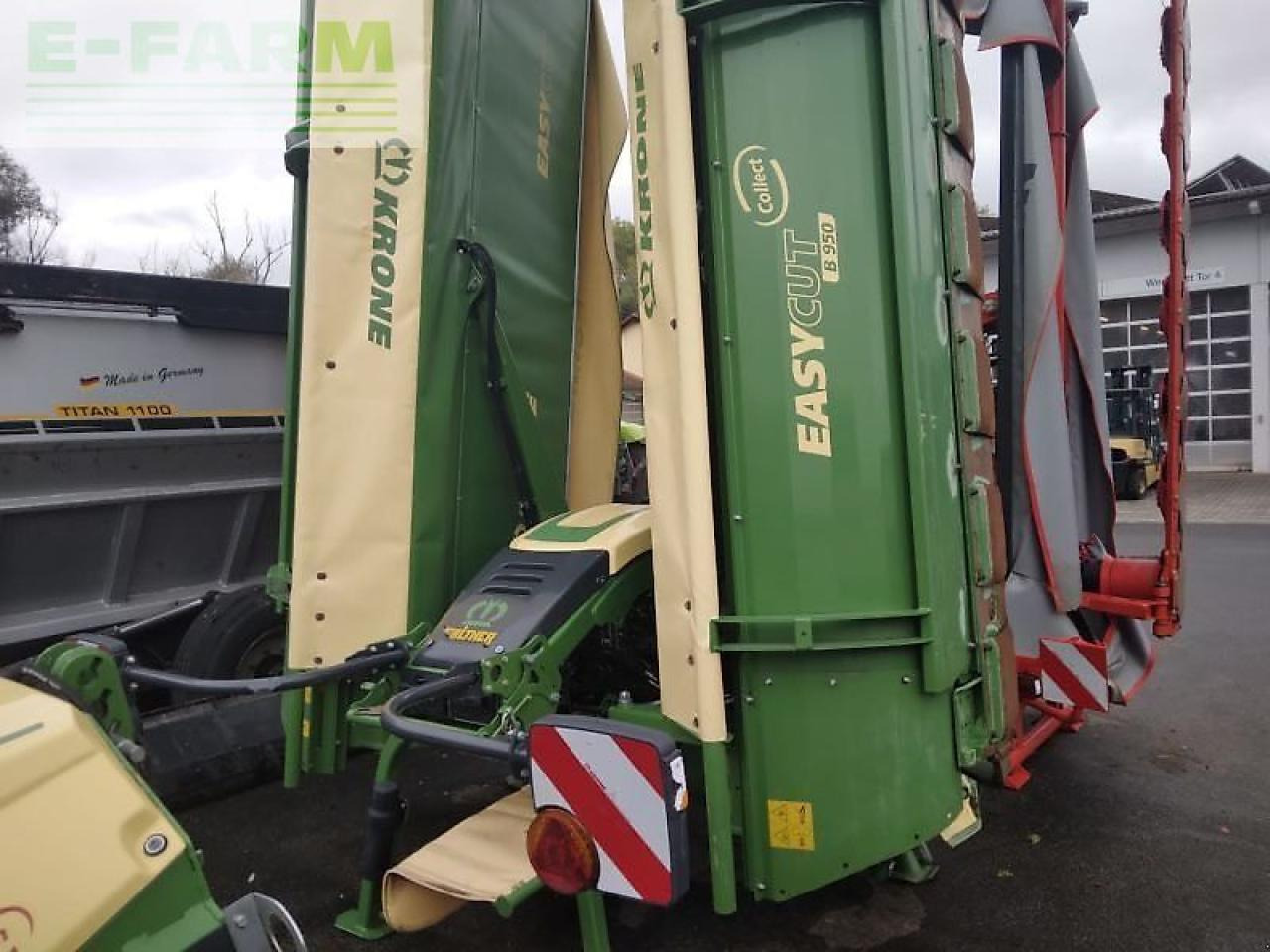 Krone easycut b 950 collect - Segadora: foto 2 Krone easycut b 950 collect - Segadora: foto 2