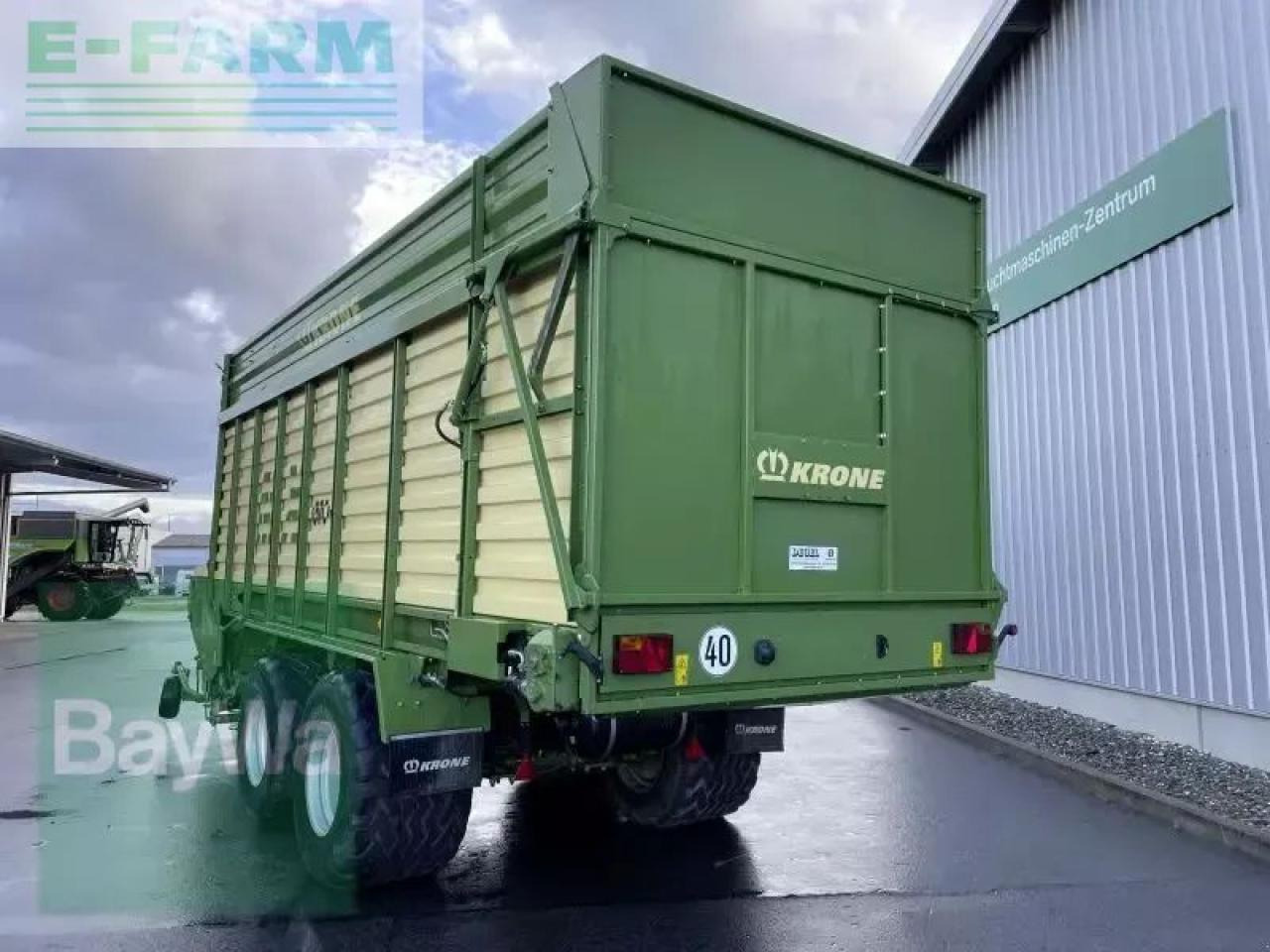 Krone mx350 gl - Remolque autocargador: foto 4 Krone mx350 gl - Remolque autocargador: foto 4