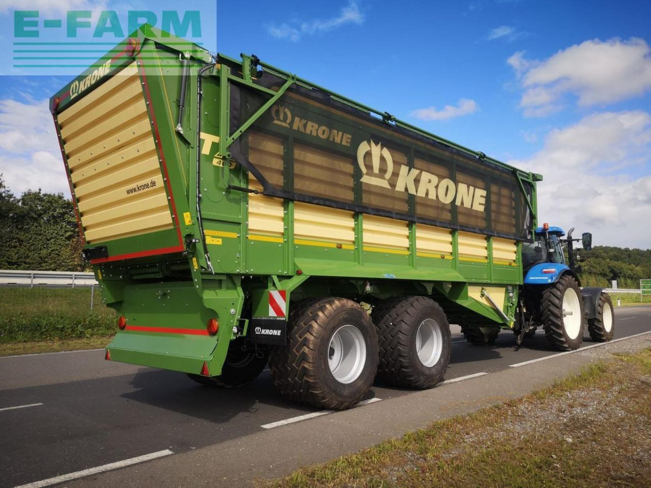 Krone tx 460 - Remolque volquete agrícola: foto 5 Krone tx 460 - Remolque volquete agrícola: foto 5