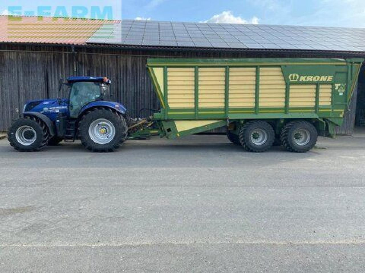 Krone tx 460 häcksel transportwagen zwangslenkung krat - Remolque agrícola: foto 1 Krone tx 460 häcksel transportwagen zwangslenkung krat - Remolque agrícola: foto 1