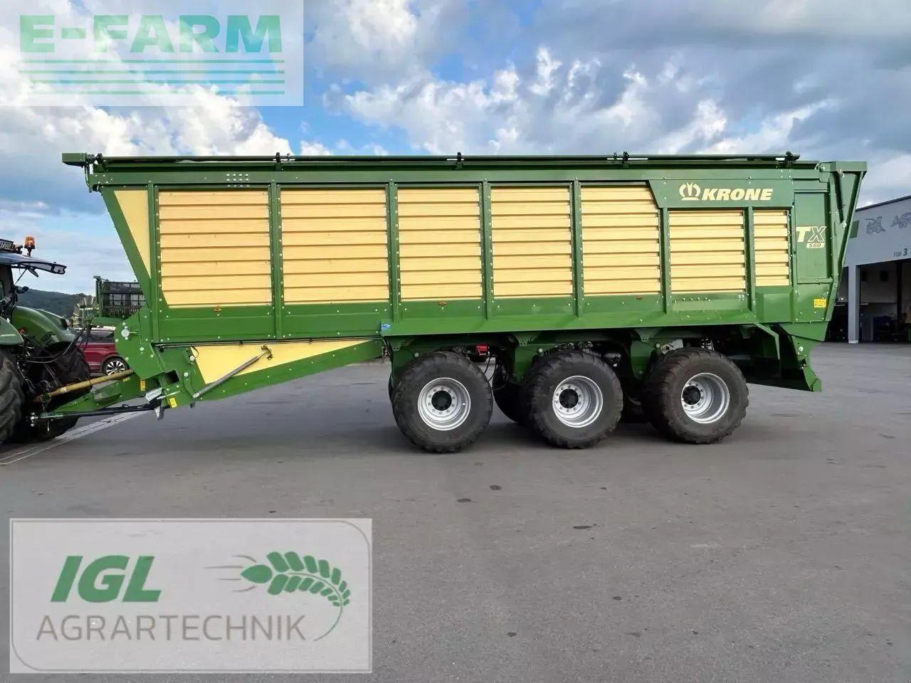 Krone tx 560 - Remolque volquete agrícola: foto 2 Krone tx 560 - Remolque volquete agrícola: foto 2
