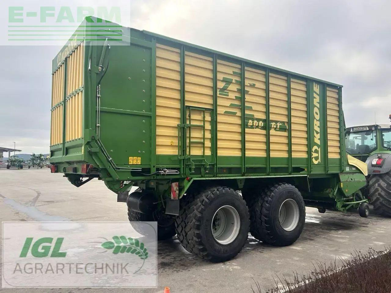 Krone zx 400 gl - Remolque autocargador: foto 5 Krone zx 400 gl - Remolque autocargador: foto 5