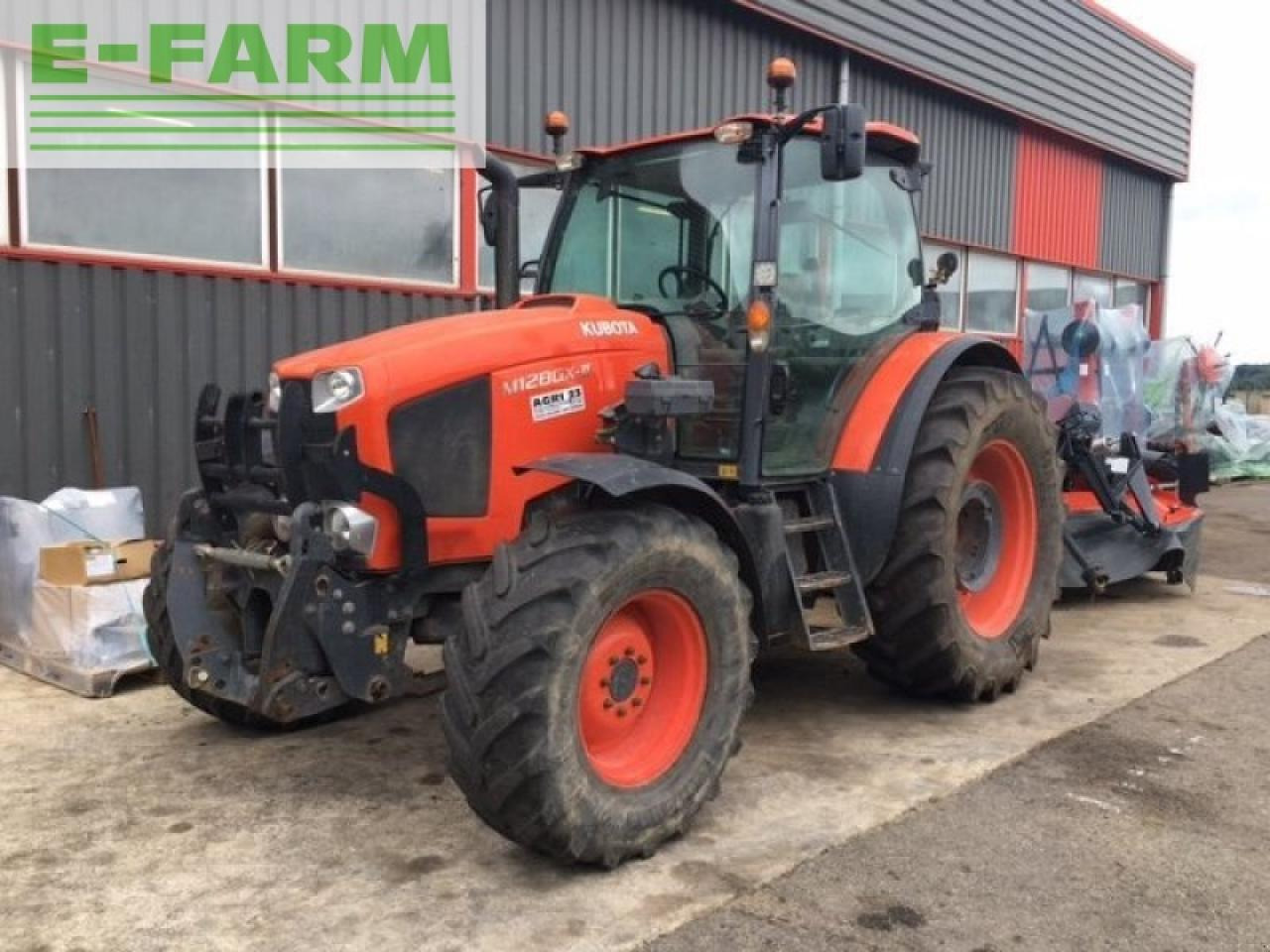 Kubota tracteur agricole m128gxs2 kubota - Tractor: foto 4 Kubota tracteur agricole m128gxs2 kubota - Tractor: foto 4