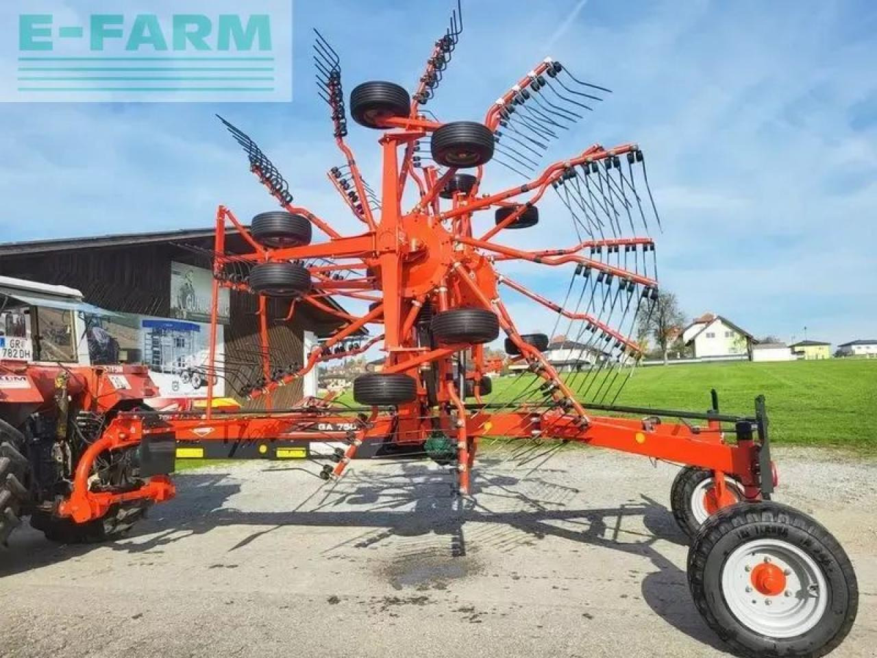 Kuhn ga7501+ 2-kreisel-mittelschwader - Henificadora: foto 4 Kuhn ga7501+ 2-kreisel-mittelschwader - Henificadora: foto 4