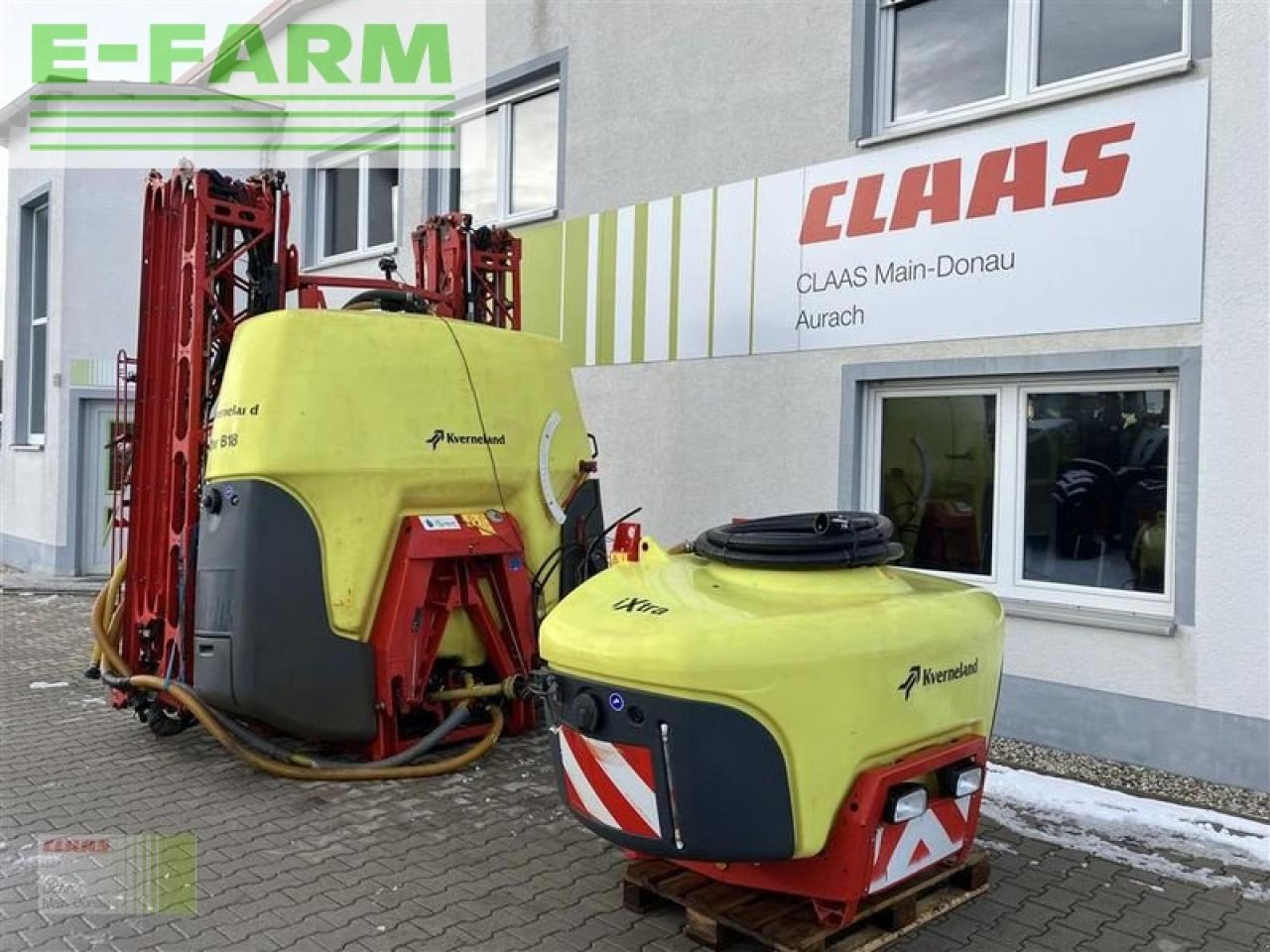 Kverneland ixter 1800l + fronttank 1100l - Pulverizador suspendido: foto 1 Kverneland ixter 1800l + fronttank 1100l - Pulverizador suspendido: foto 1