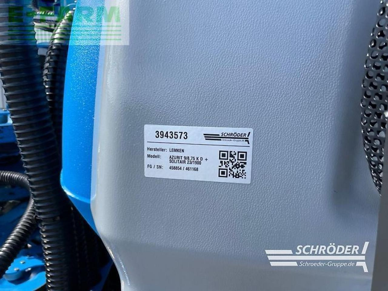 Sembradora Lemken azurit 9/8.75 k d + solitair 23/1900: foto 10