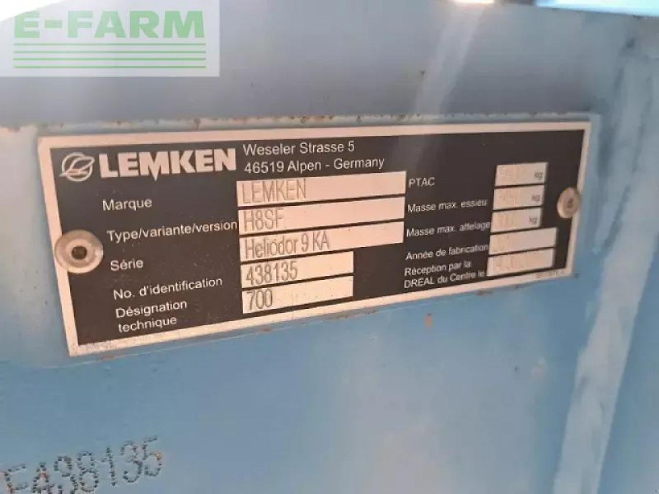 Lemken heliodor 9/700ka - Cultivador: foto 5 Lemken heliodor 9/700ka - Cultivador: foto 5