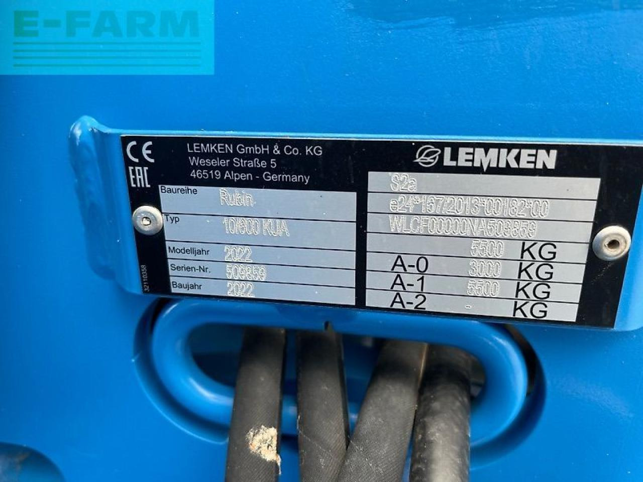 Lemken rubin 10/600 kua - Rastras: foto 4 Lemken rubin 10/600 kua - Rastras: foto 4