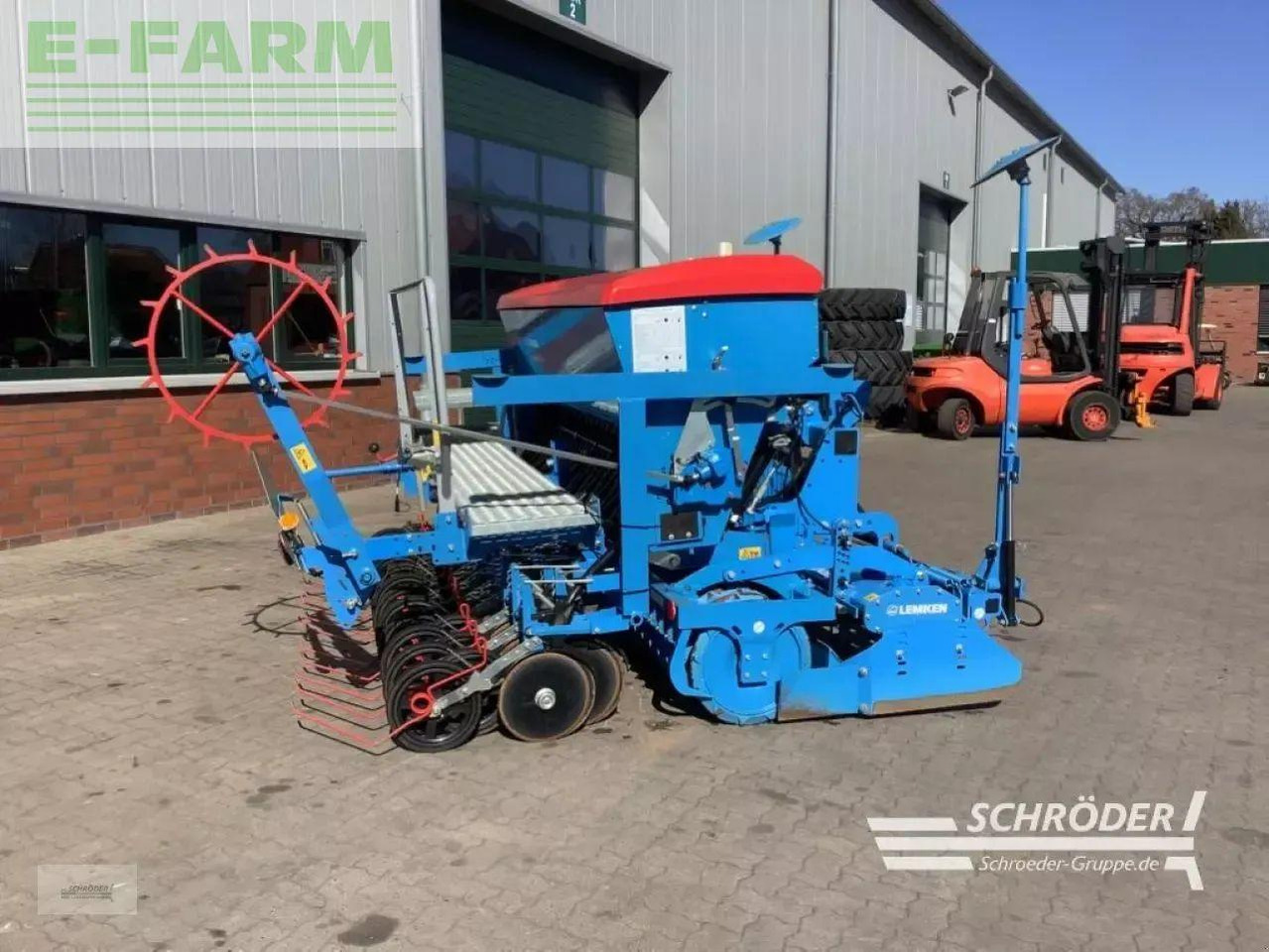 Lemken zirkon 8/300 + saphir 9/300 - Combinado de siembra: foto 5 Lemken zirkon 8/300 + saphir 9/300 - Combinado de siembra: foto 5